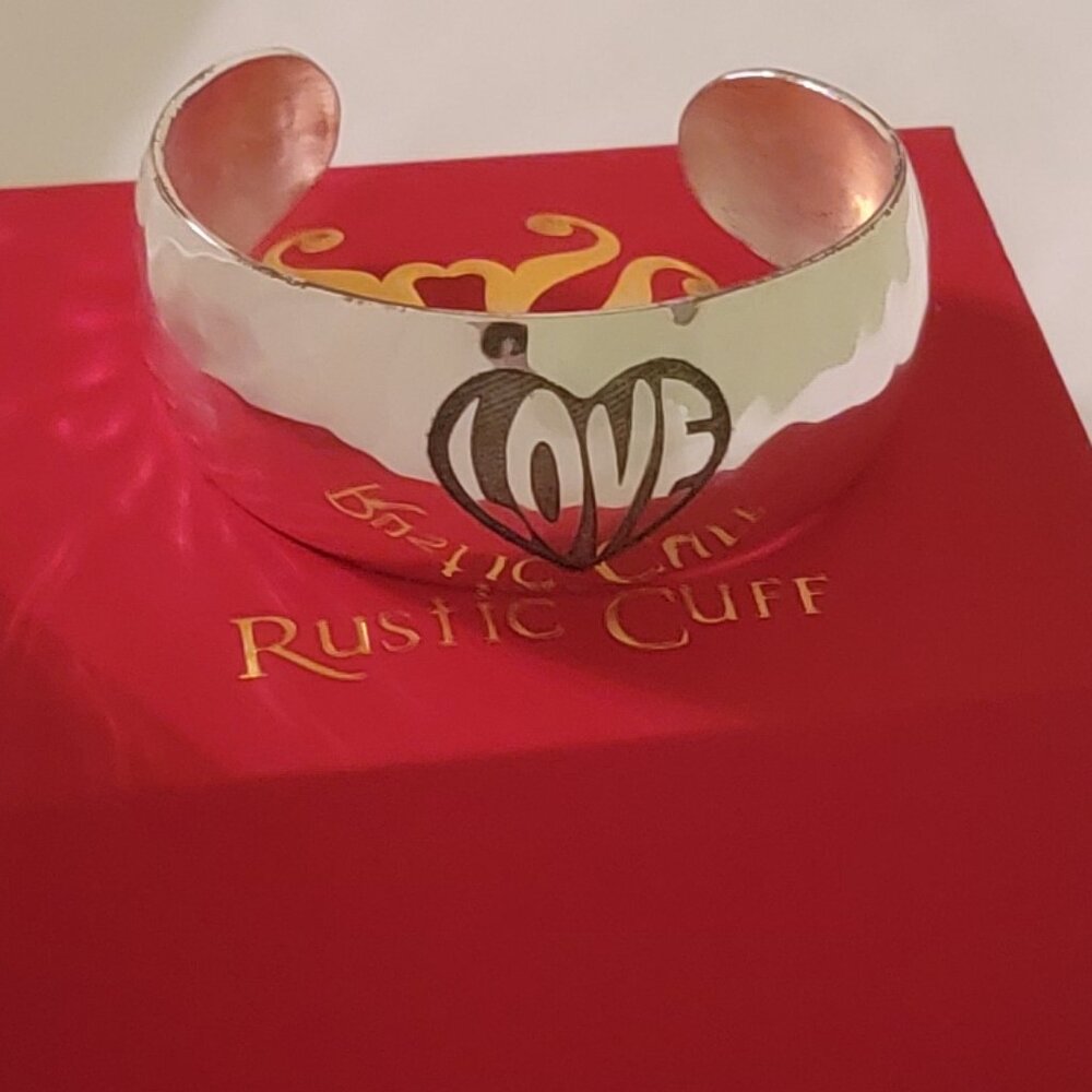 Rustic Cuff Love Cuff